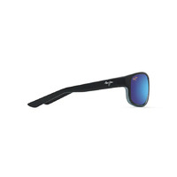 Maui Jim Kaiwi Channel Custom MM840-012 Grey Black Stripe / Blue Hawaii Polarised Lenses