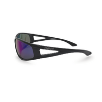 Mangrove Jacks Kids Gator C11 Matte Black / Green Revo Polarised Lenses