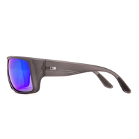 Otis Coastin 139-2003 Matte Crystal Smoke / Blue Mirror Lenses