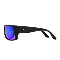 Otis Coastin 139-2101P Matte Black / Blue Mirror Polarised Lenses