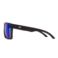 Otis Young Blood Sport 143-2101P Matte Black / Blue Mirror Polarised Lenses