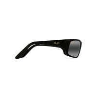 Maui Jim Peahi Custom MM202-023 Matte Black / Neutral Grey Polarised Lenses