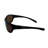 Mangrove Jacks Trojan C4 Matte Black / Brown Polarised Lenses