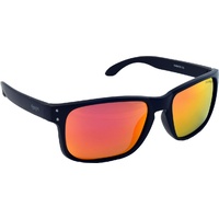 Mangrove Jacks Parker C3 Matte Black / Black Red Revo Polarised Lenses