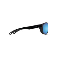 Maui Jim Nuu Landing Custom MM869-005 Black Gloss w Black Rubber / Blue Hawaii Polarised Lenses