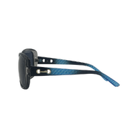 Stiletto Ava C9 Crystal Dark Smoke w Blue Fade / Smoke Polarised Lenses