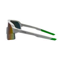 Urban Zoo Sumatra C21 Matte Black / Smoke w Green Revo Lenses