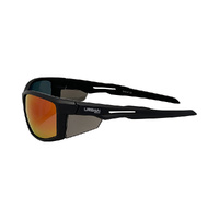 Urban Zoo Cadiz C13 Matte Black / Smoke w Black Red Revo Lenses