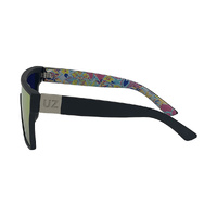 Urban Zoo Sin By The Sea C16 Matte Black / Smoke w Pink Revo Lenses