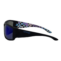 Urban Zoo Tromso C12 Matte Black / Smoke w Blue Revo Lenses