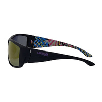 Urban Zoo Tromso C17 Matte Black / Smoke w Purple Revo Lenses