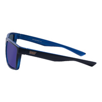 Mangrove Jacks Moonraker C2 Matte Black w Matte Crystal Blue / Blue Revo Mirror Polarised Lenses