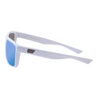 Mangrove Jacks Moonraker C9 Shiny White / Ice Blue Revo Mirror Polarised Lenses