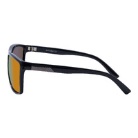 Mangrove Jacks Daylight C3 Shiny Black / Black Red Revo Mirror Polarised Lenses