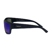 Mangrove Jacks Big Monster C2 Matte Black / Blue Revo Polarised Lenses