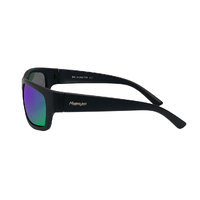 Mangrove Jacks Big Monster C11 Matte Black / Green Revo Polarised Lenses