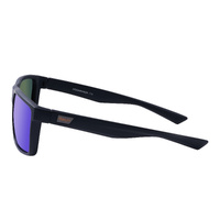 Mangrove Jacks Moonraker C11 Matte Black / Green Revo Mirror Polarised Lenses