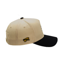 Rocko's A-Frame Two-Tone Black/Beige OSFM
