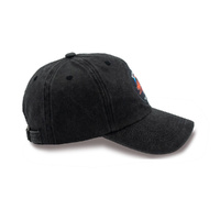 Mangrove Jacks Dad Hat Washed Black OSFM
