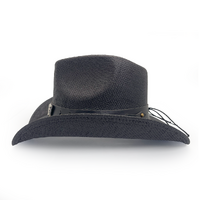 Rocko's Straw Hat Platinum Range Rebel Black