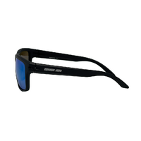 Mangrove Jacks Paradox C11 Matte Black / Green Revo Polarised Lenses