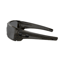 Oakley Batwolf Custom OO9101 Polished Black w Gold Ghost Text / Prizm Black Polarised Lenses
