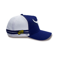 Rocko's Outback Trucker Longhorn Bull Navy OSFM