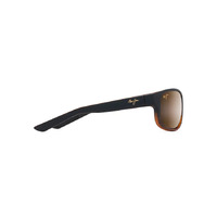 Maui Jim Kaiwi Channel Maui Readers MR840-028 Dark Brown Stripe / HCL Bronze Polarised Lenses