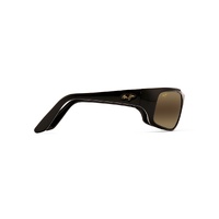 Maui Jim Peahi Custom MM202-005 Gloss Black / HCL Bronze Polarised Lenses