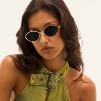 Quay You Wish NO-NS-2866 Gold / Smoke Lenses
