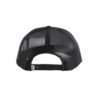 Ringers Western Signature Bull Trucker Cap Black/Black & White OSFM