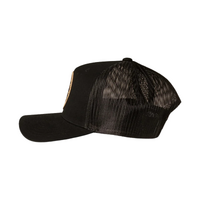 Ringers Western Signature Bull Trucker Black/Gold Kids