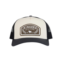 Ringers Western Wheatbelt Trucker Off White/Charcoal OSFM