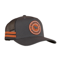 Ringers Western McCoy Trucker Cap Charcoal/Copper OSFM