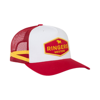 Ringers Western Cunningham Trucker Cap Red/Yellow OSFM