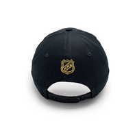 Mitchell & Ness Los Angeles Kings NHL Pro Crown Gold Logo Faded Black OSFM MJLK1177
