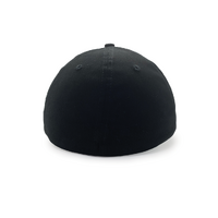 Urban Zoo Brooklyn 101 6 Panel Fitted Cap Black S/M