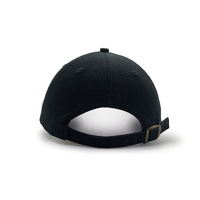 Urban Zoo Yonkers 106 Dad Cap w/ Cloth Strap Black OSFA