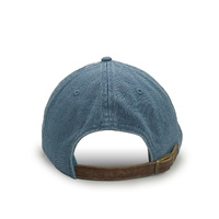 Gilroy Co. Victoria Bitter Denim & Suede Retro Dad Hat Multi OSFM