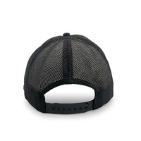 American Needle Mack Built To Last Patch Valin Foamy Trucker Hat Black/Ivory OSFM