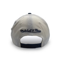 Mitchell & Ness University of Michigan Flexfit 110 Tailsweep White Cream/Navy OSFM