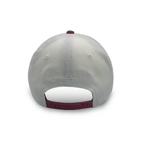 Mitchell & Ness Boston Celtics Flexfit 110 Stacked White Cream/Burgundy OSFM