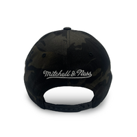 Mitchell & Ness Indiana Pacers Flexfit 110 Evergreen Core White Logo Black OSFM