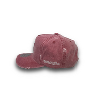 Mitchell & Ness Chicago Bulls Origins Distressed Washed Red OSFM