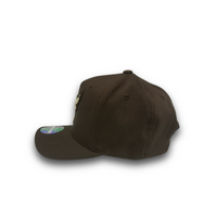 Mitchell & Ness Chicago Bulls Flexfit 110 Winter Colour Brown OSFM