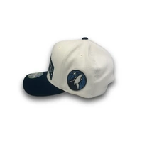 Mitchell & Ness Minnesota Timberwolves Flexfit 110 Team Arch White OSFM