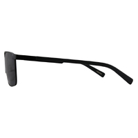Bill Bass Jacques 28232 Satin Black / Grey Polarised Lenses