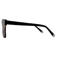 Bill Bass Estela 28281 Black Demi / Grey Gradient Polarised Lenses