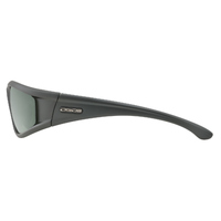 Dirty Dog Banger 52843 Satin Dark Grey / Green Polarised Lenses