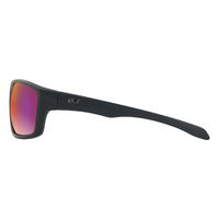 Dirty Dog Axle 53531 Satin Black / Purple Mirror Polarised Lenses